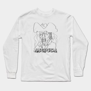 Cursed Zombie Pirate For Light Colour Long Sleeve T-Shirt